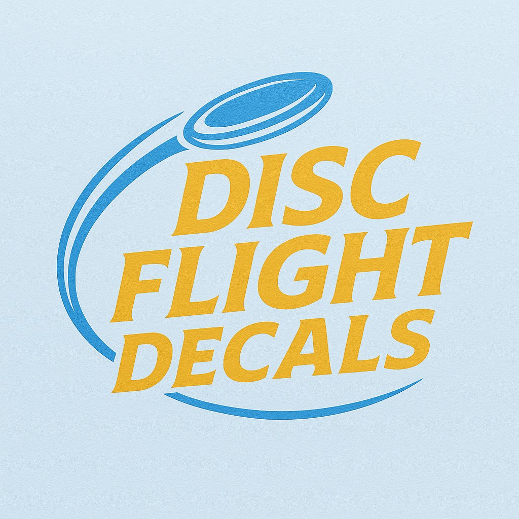 Disc Flight Decals